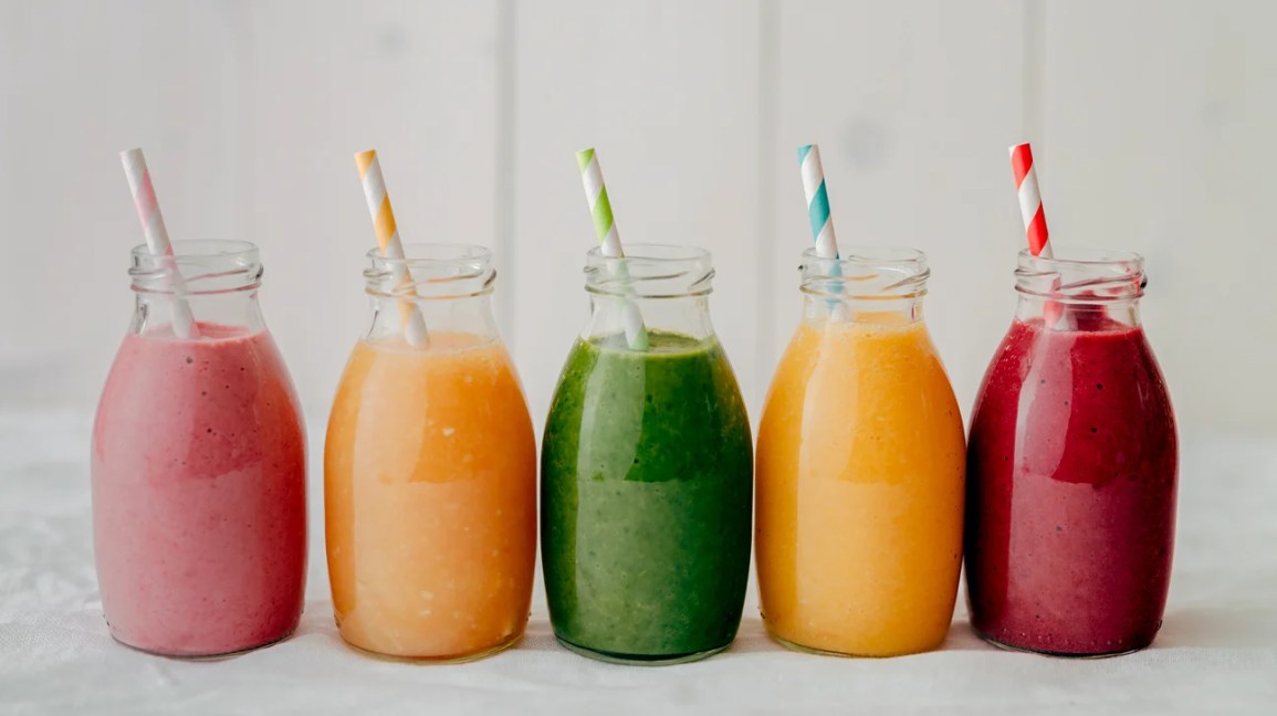 colorful smoothies to boost immunity